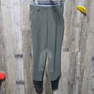 TUFF RIDER Ride 'n' Go Horse Riding Rib Pants Equestrian Knee Patch Breeches